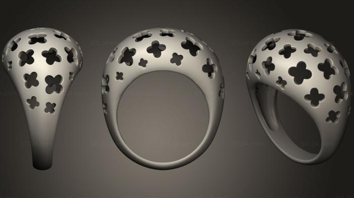 Jewelry rings (Bombe ring, JVLRP_0307) 3D models for cnc